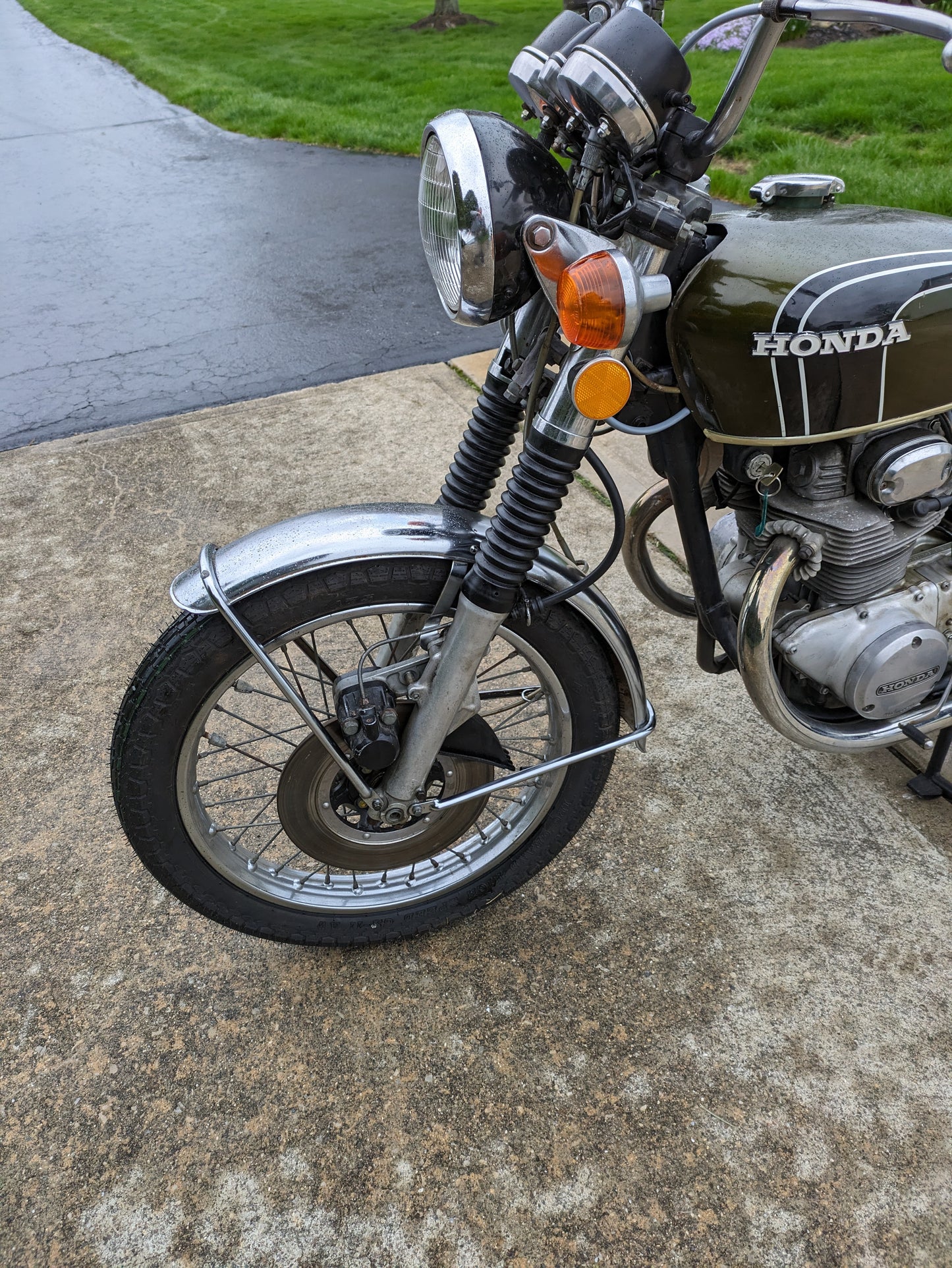 SOLD  Honda 1973 CB350G  sku 8000