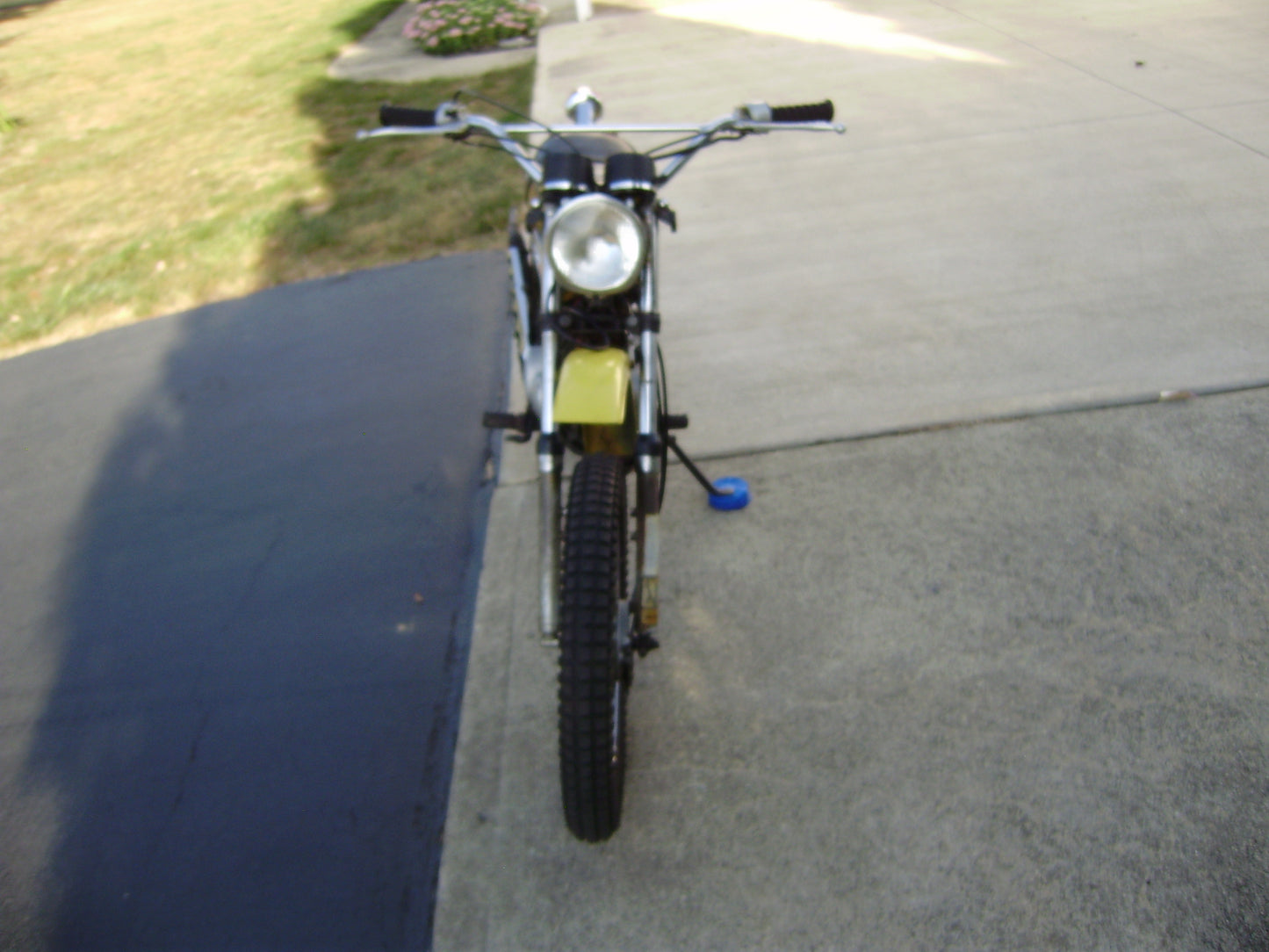 Sold Suzuki TS125 Yellow 09142024 my  sku 8000