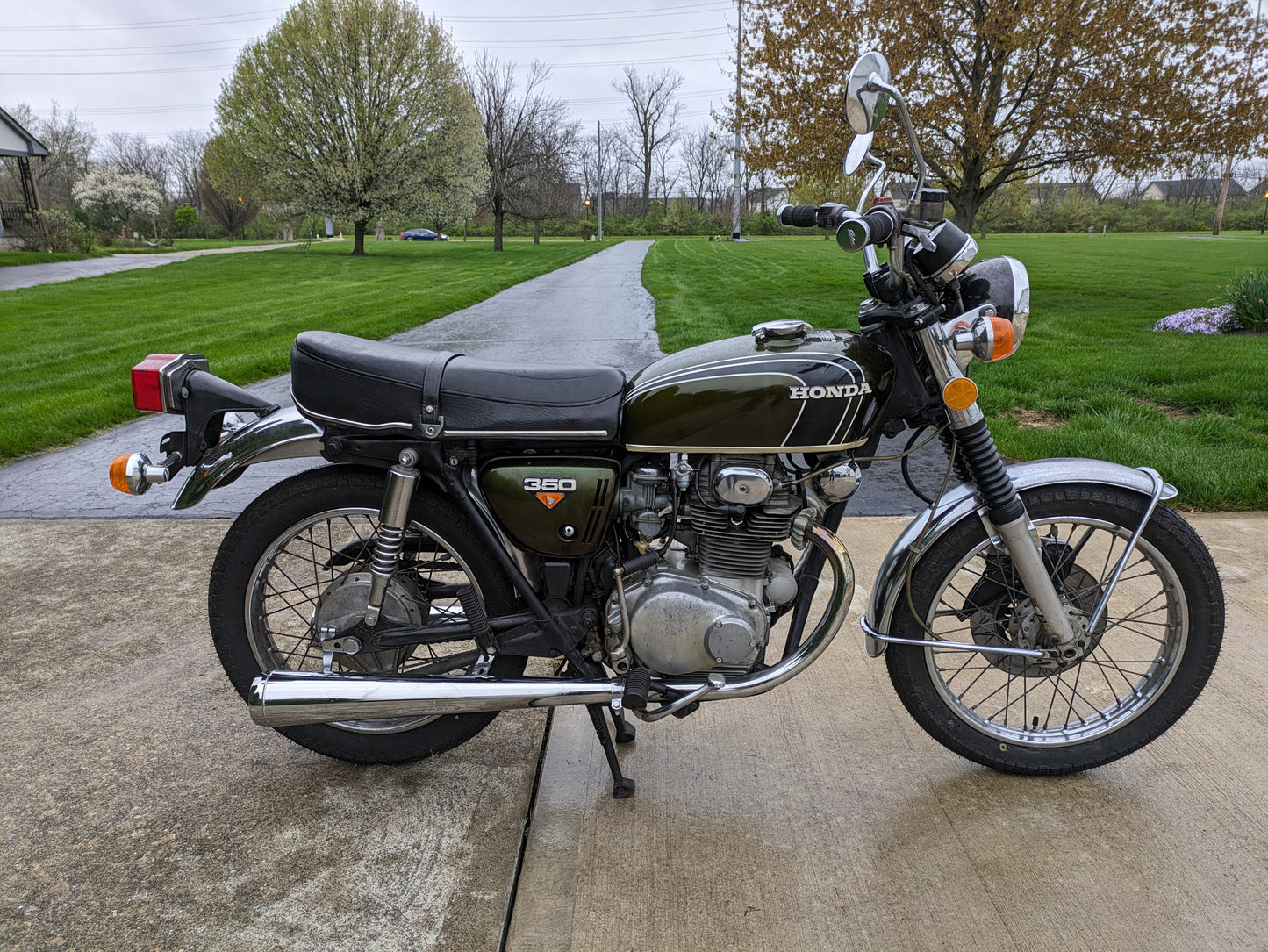 SOLD  Honda 1973 CB350G  sku 8000