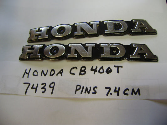 Honda cb400T gas tank pairmy  sku 7439