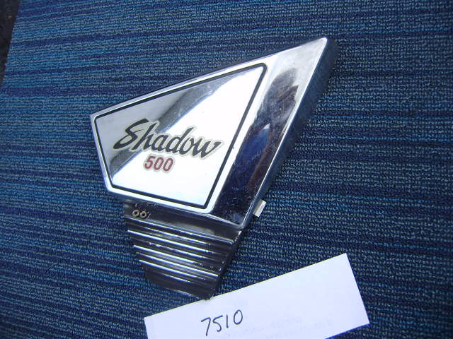 Honda VT500C Shadow 500 right sidecover chrome look sku 7510