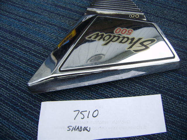 Honda VT500C Shadow 500 right sidecover chrome look sku 7510