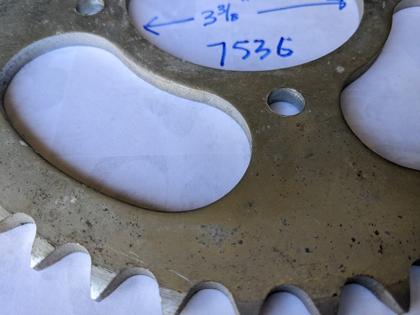 Honda XL200 1983-1984 44 Tooth 520 chain 4 bolt mounting sku 7536