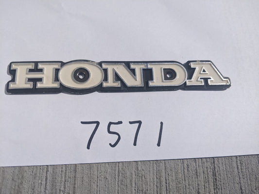 Honda CB200T Gas Tank  badge sku 7571