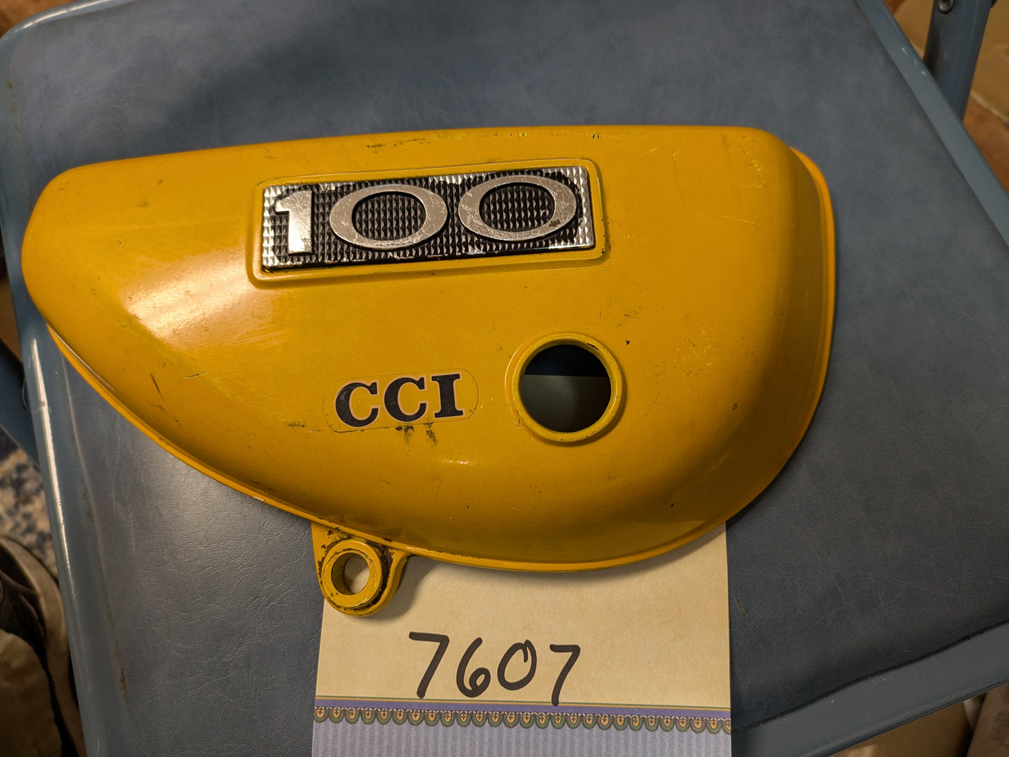 Suzuki TS100K Honcho OEM Sidecover/Oil tank cover  sku 7607