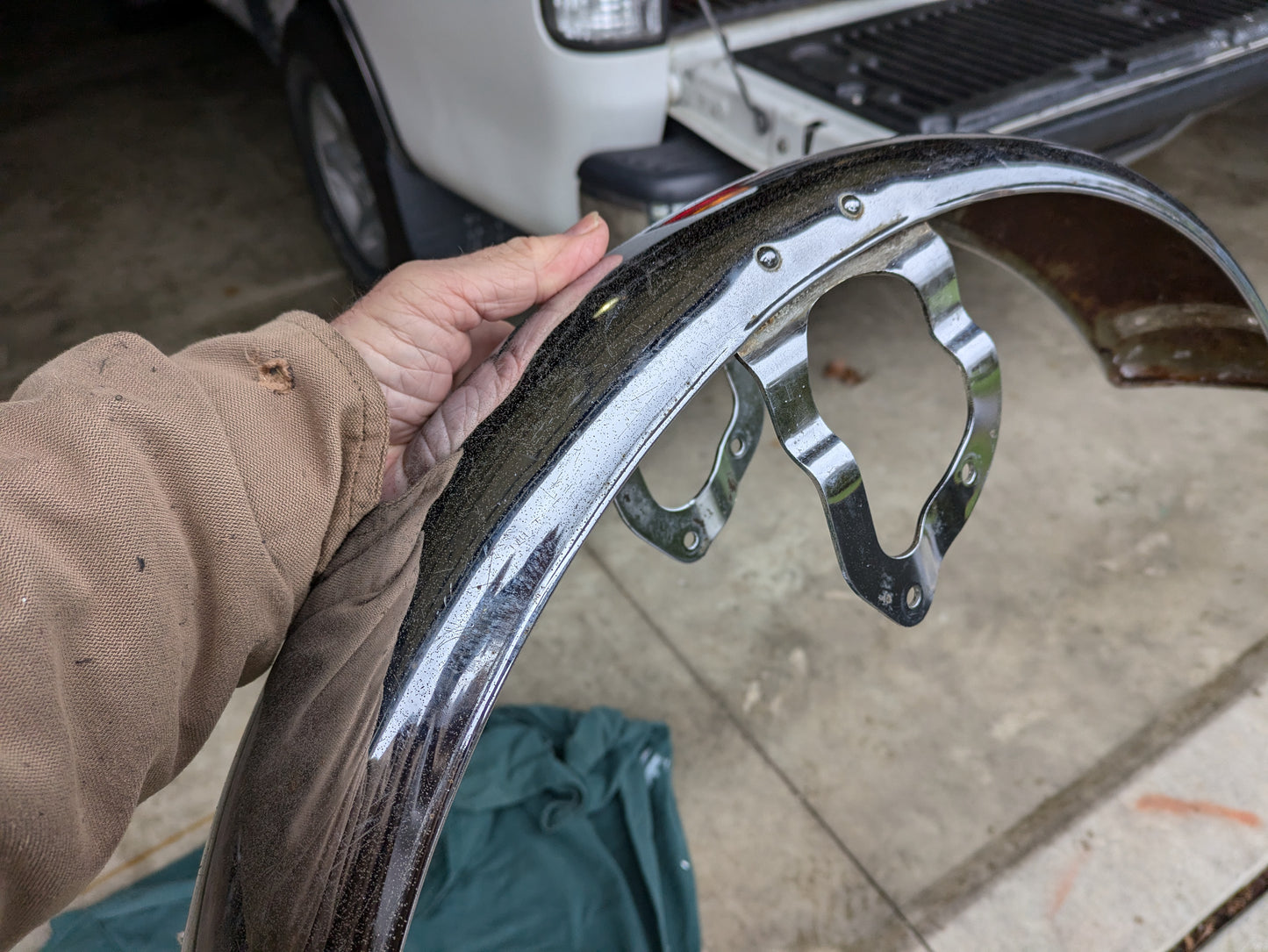 Honda CL350 OEM Front Fender my sku 7766