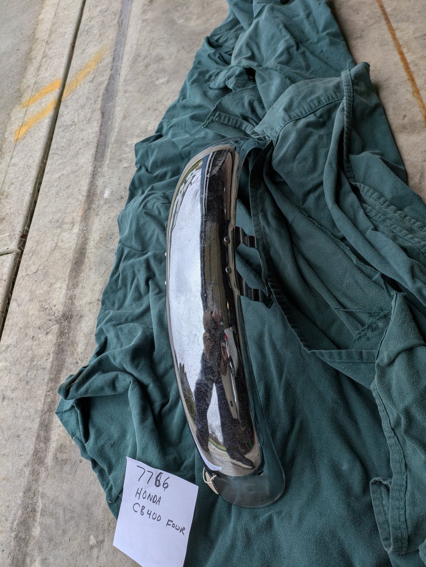 Honda CL350 OEM Front Fender my sku 7766