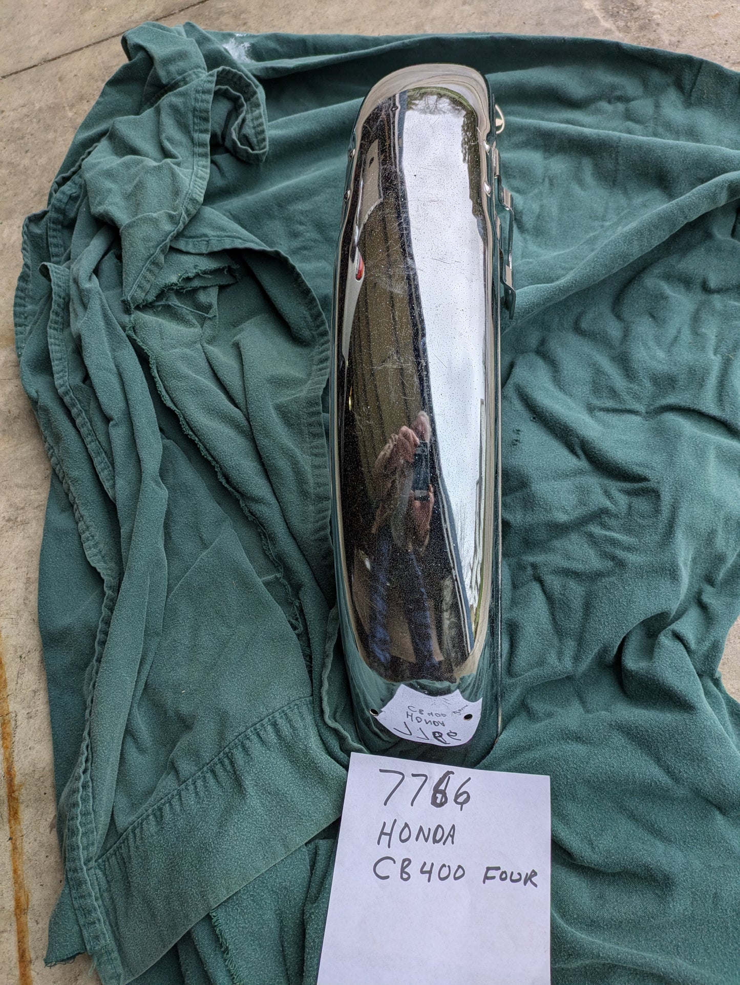 Honda CL350 OEM Front Fender my sku 7766