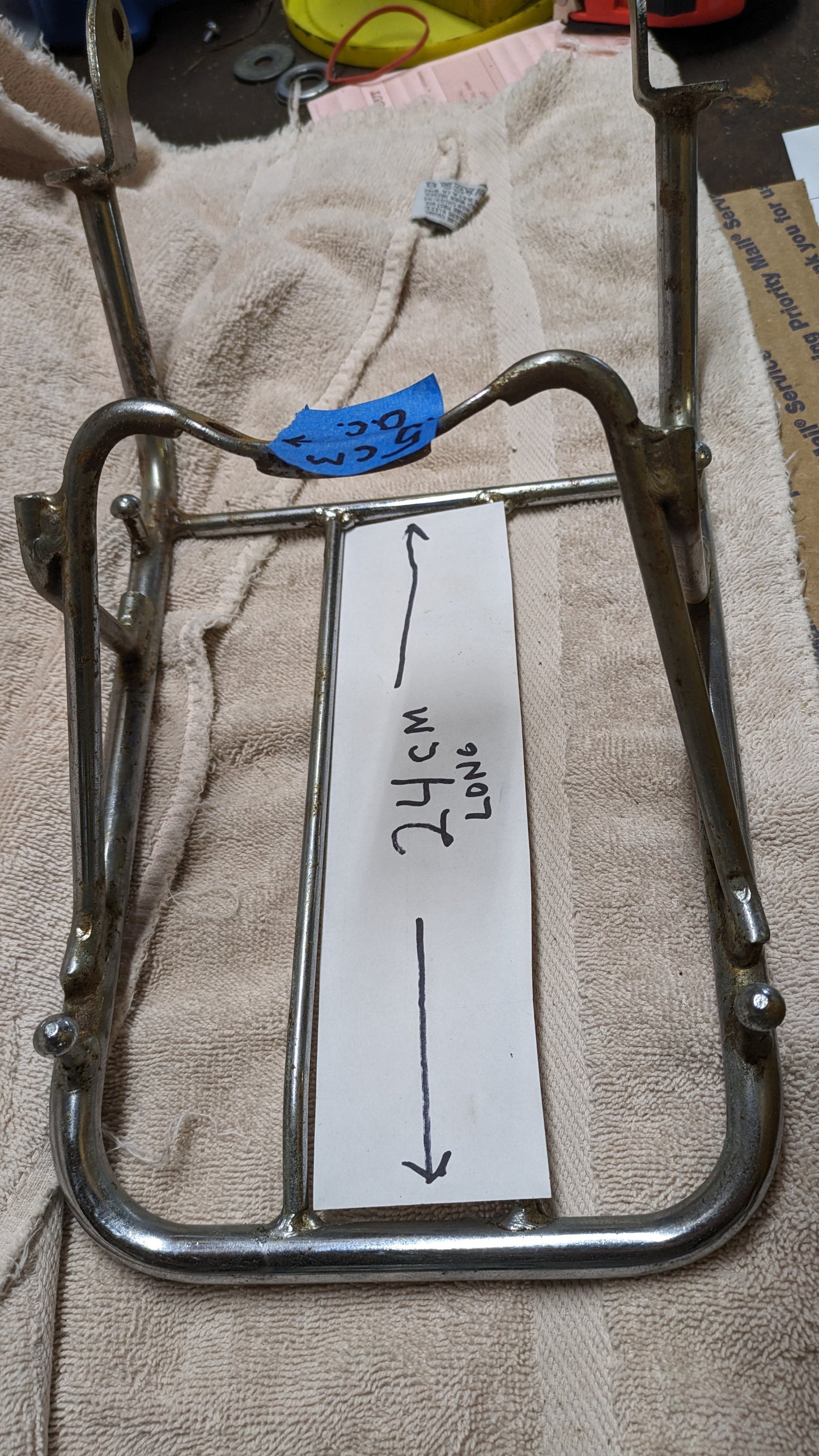 Honda Luggage Rack Small Japanese my sku 7805