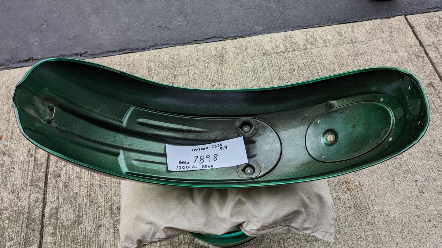 BMW R1200C OEM NOS Green  Rear Fender  sku 7898