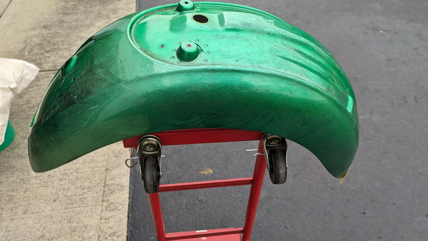 BMW R1200C OEM NOS Green  Rear Fender  sku 7898