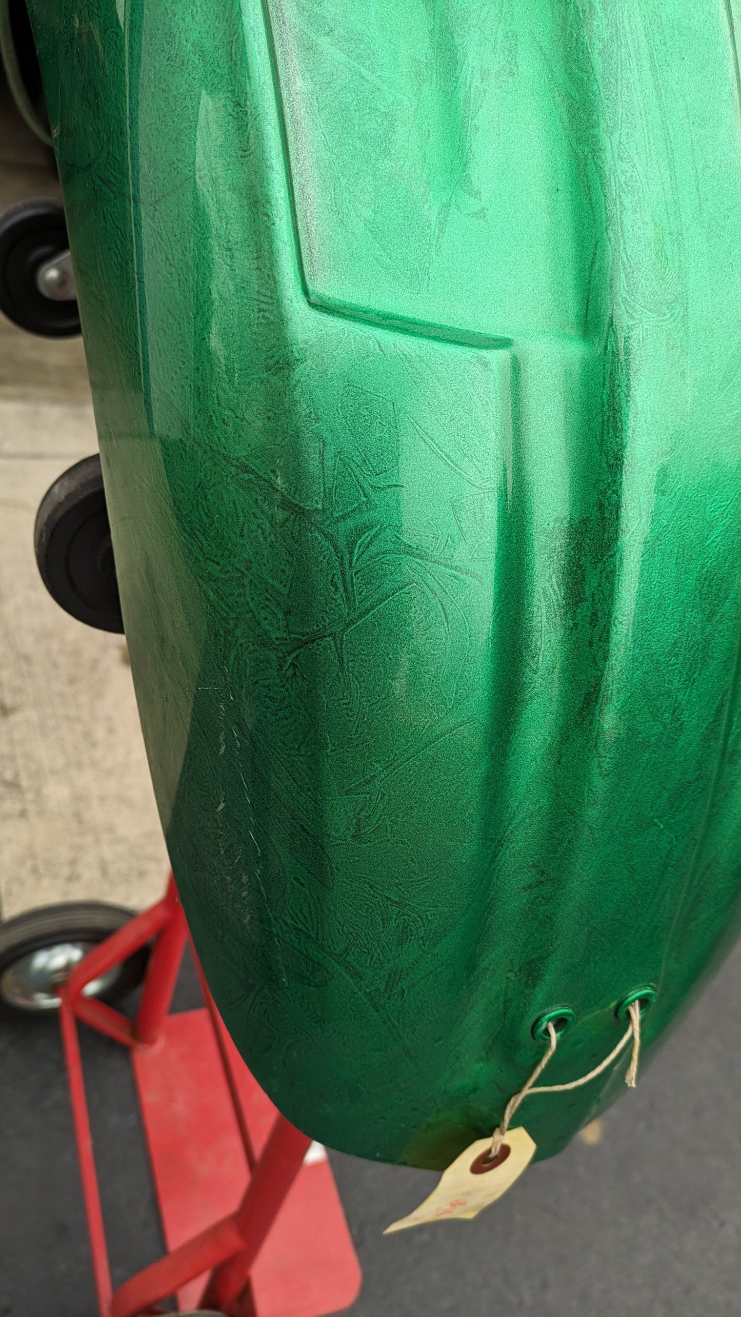 BMW R1200C OEM NOS Green  Rear Fender  sku 7898