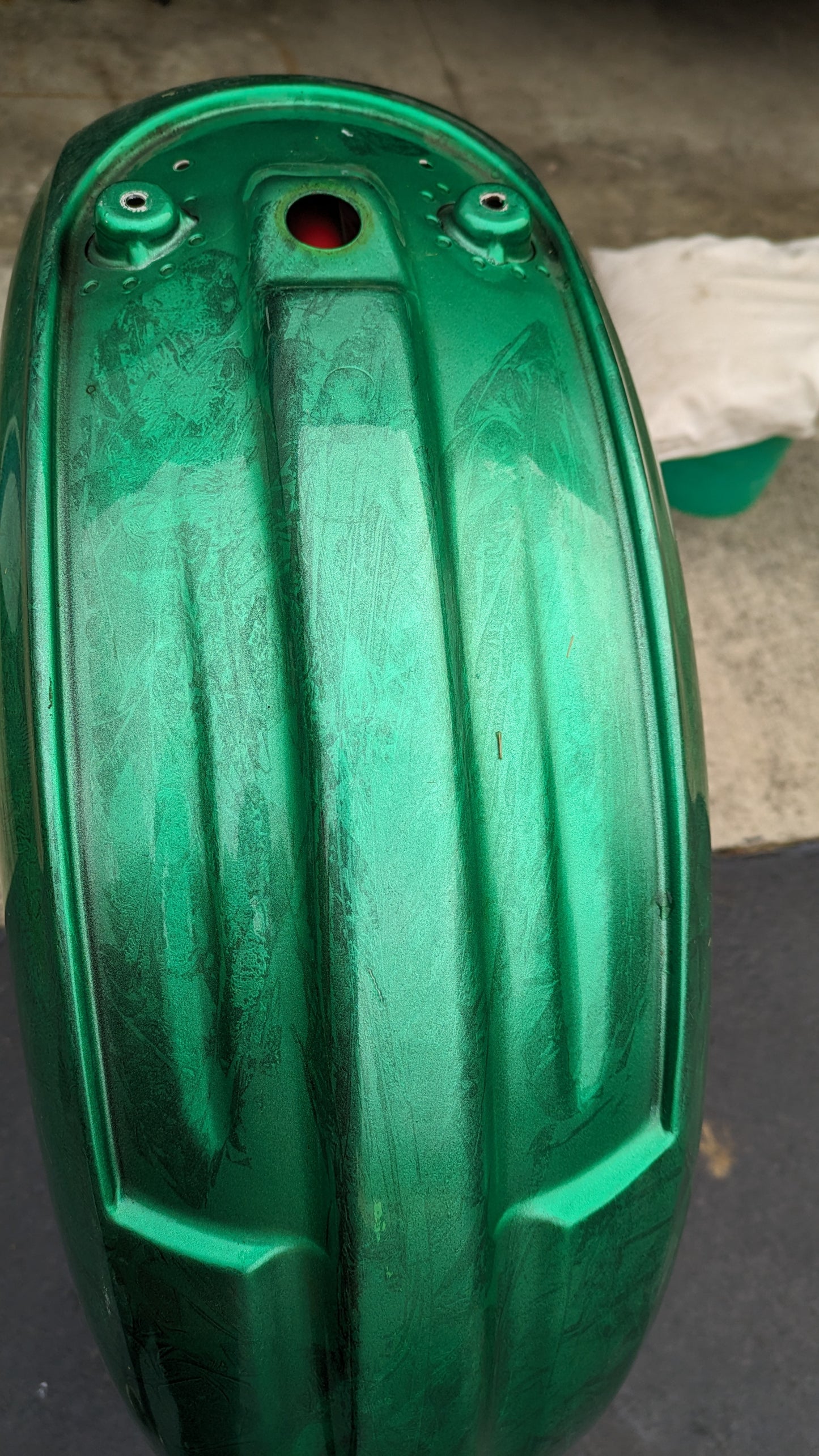 BMW R1200C OEM NOS Green  Rear Fender  sku 7898
