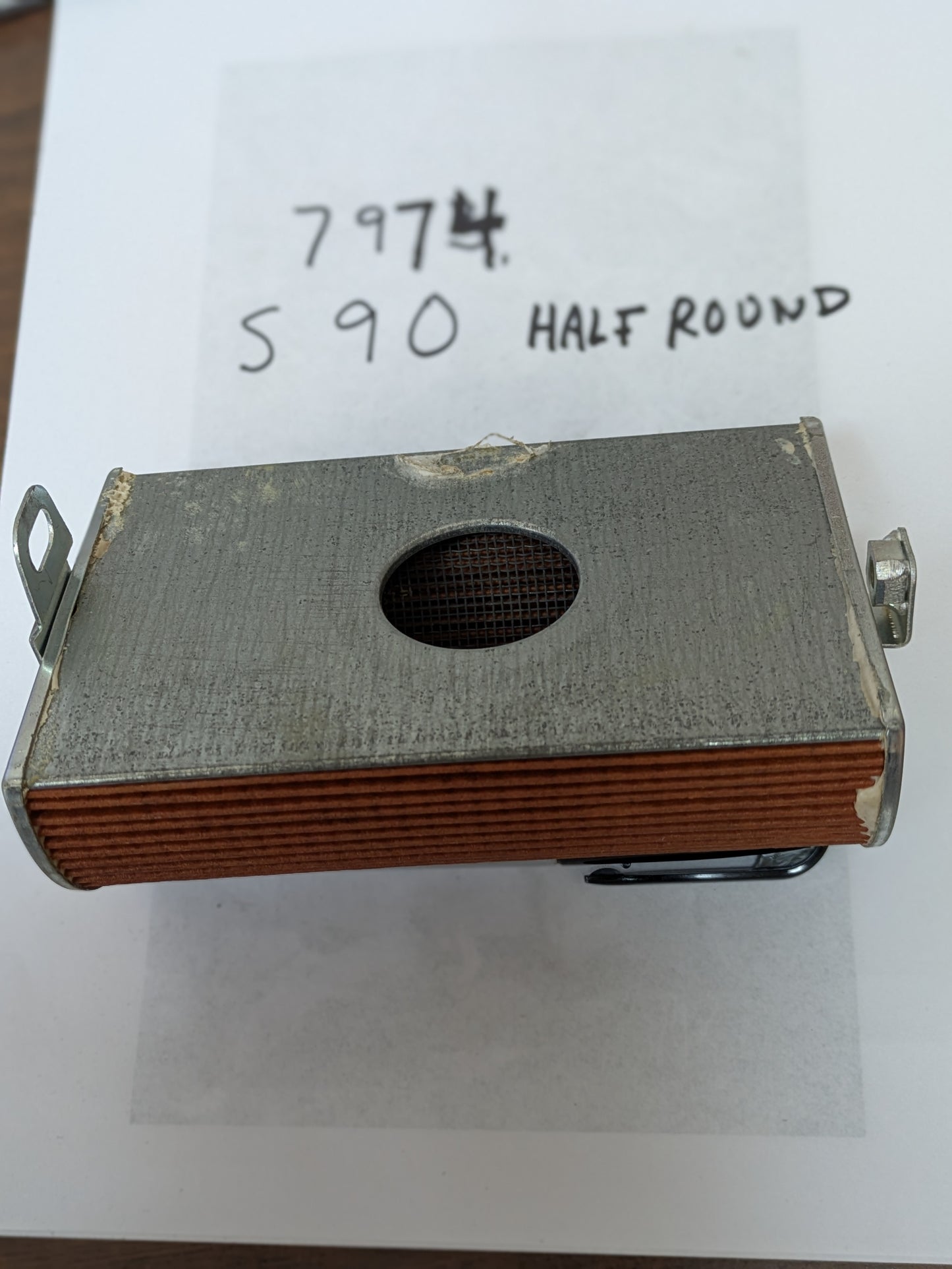 Honda Super 90 OEM Air Cleaner Half Round Model  my  sku 7974