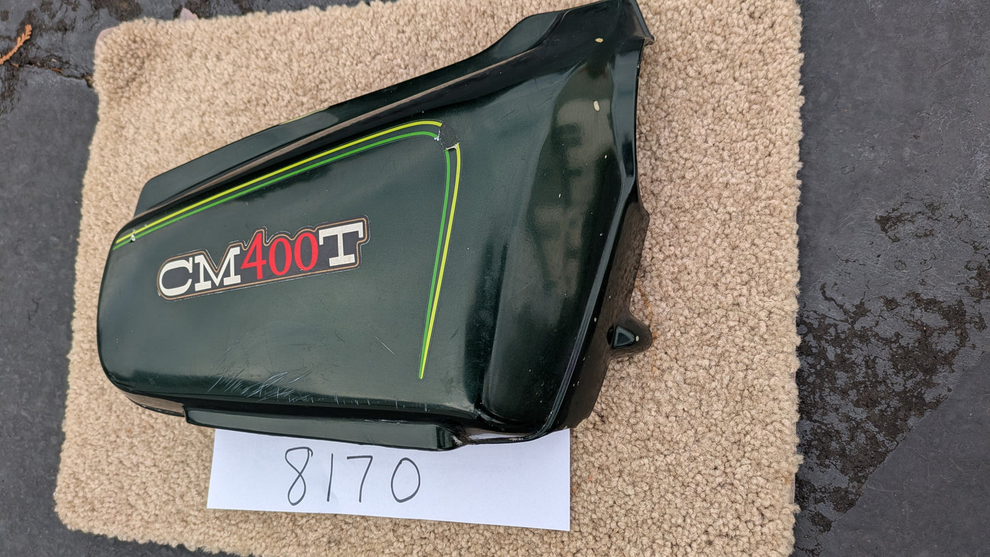 Honda CM 400 T CM400 1979 Right Side Cover Fairing Panel 83640-447A sku 8140