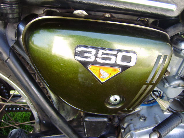 Honda CB350G 1973 Tyrolean Green Metallic my SKU 8000
