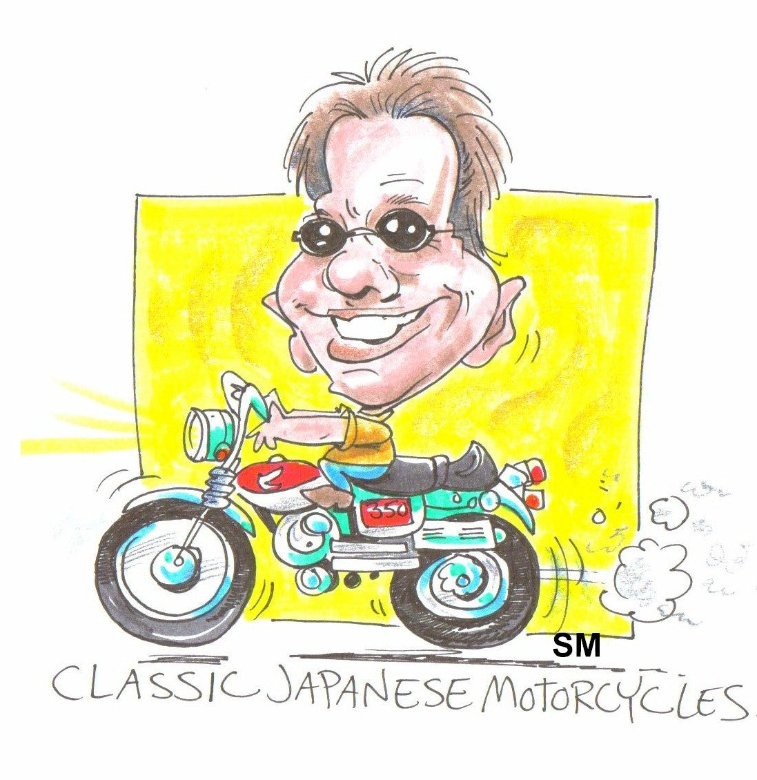 Honda CB360T matching reflector pair Stanley number 072-0170 sku 7711