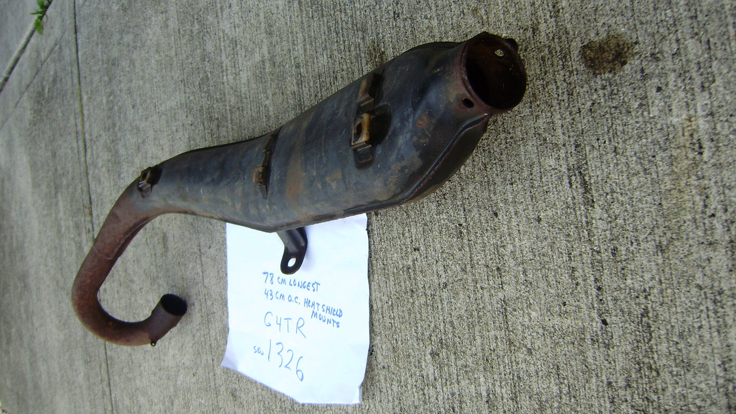Kawasaki Enduro G4 Exhaust sku 1326