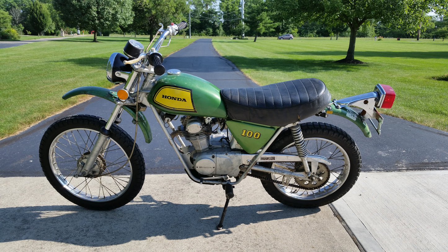 Honda CB100 CL100 SL100 headlight ring sku 5772