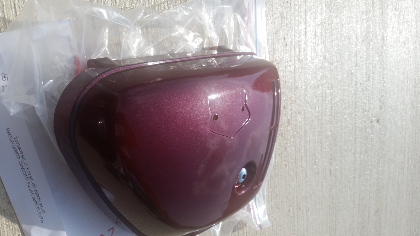 Honda CB350K4 Gentle Maroon Metallic Sidecover NOS New 4007