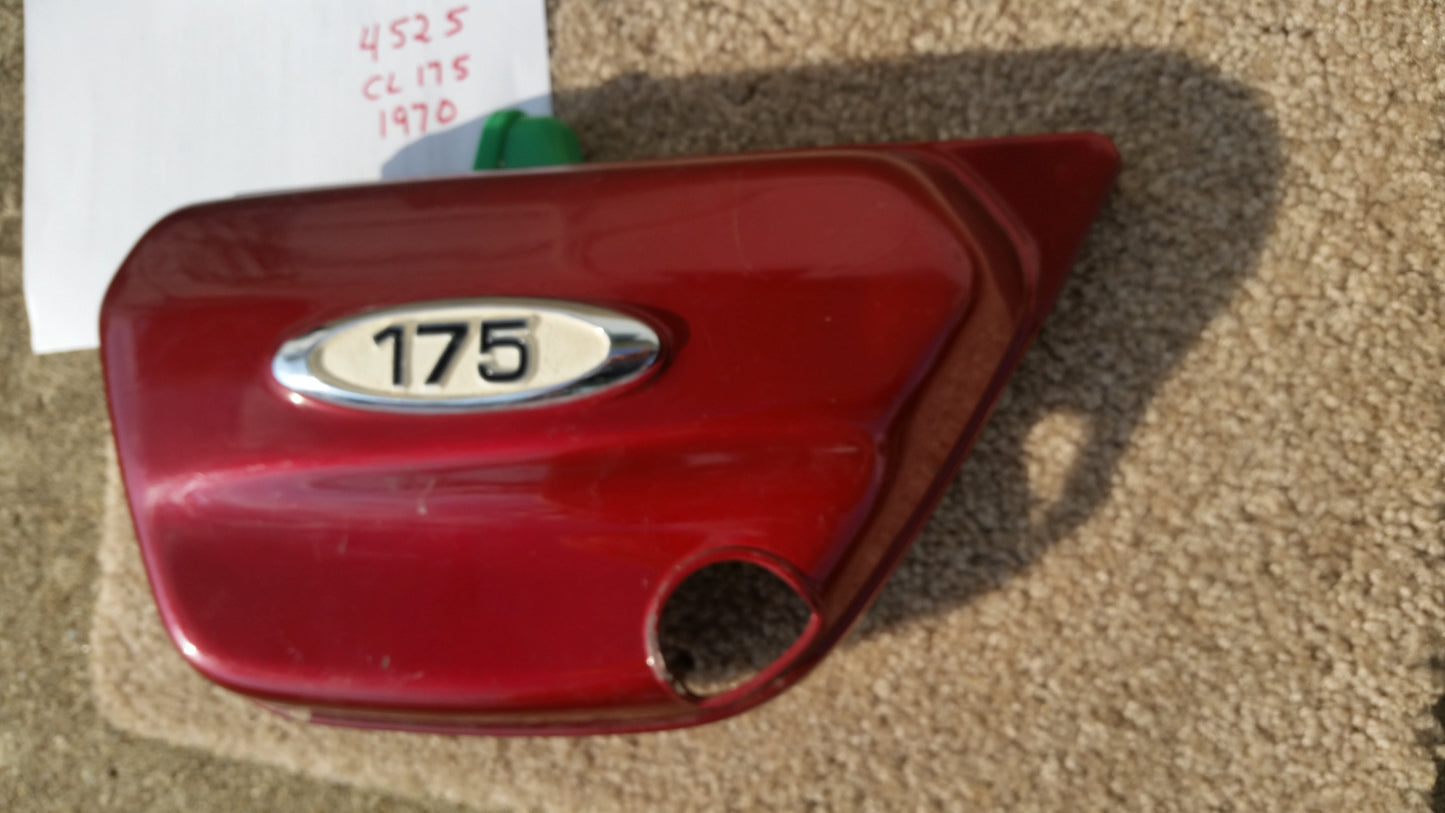 Honda CL175 sidecover left sku 4525