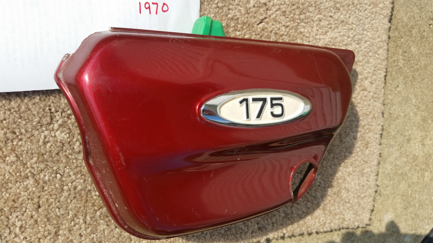 Honda CL175 sidecover left sku 4525