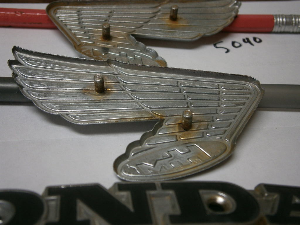 Honda CB100 CB125 CB175 CB350 Complete Gas Tank Badge Set 5040