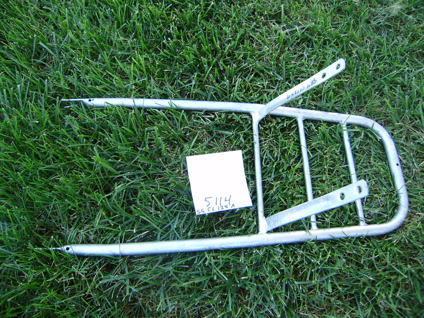 HONDA CL125A Honda SS125A LUGGAGE RACK 1967-1969 my sku 5114