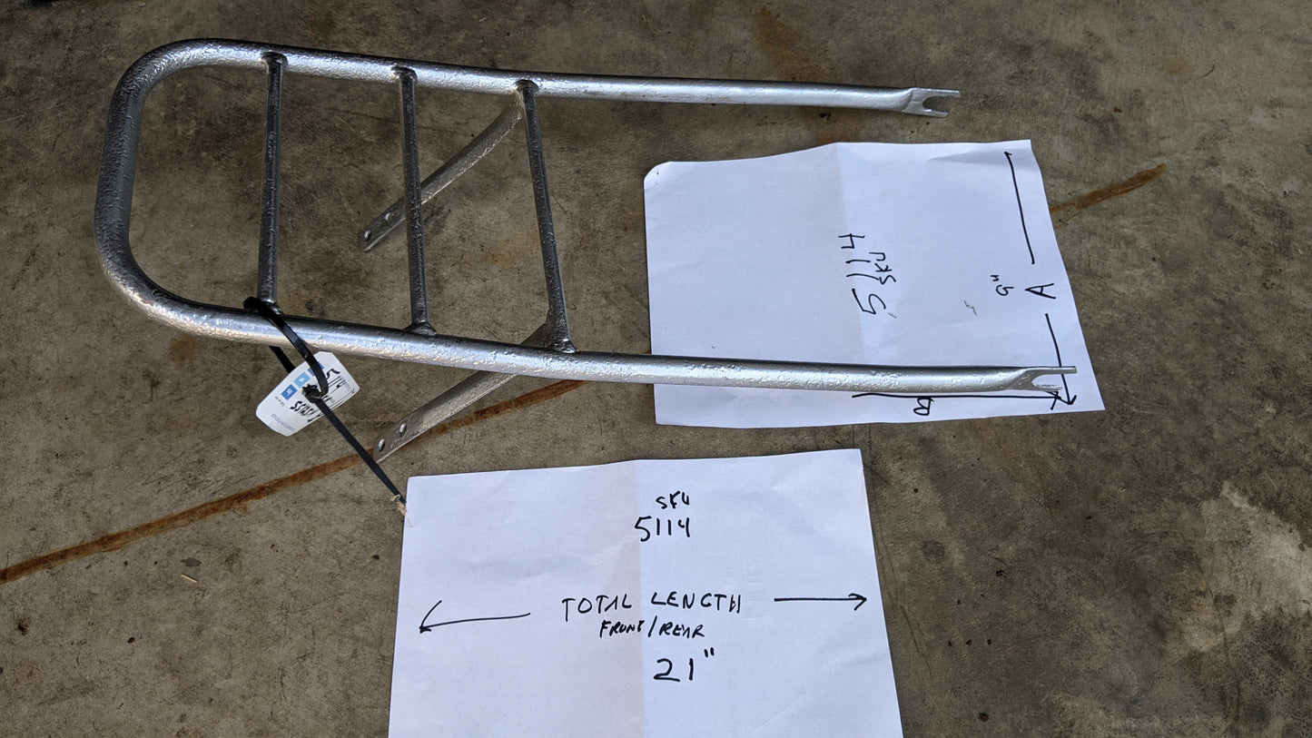 HONDA CL125A Honda SS125A LUGGAGE RACK 1967-1969 my sku 5114