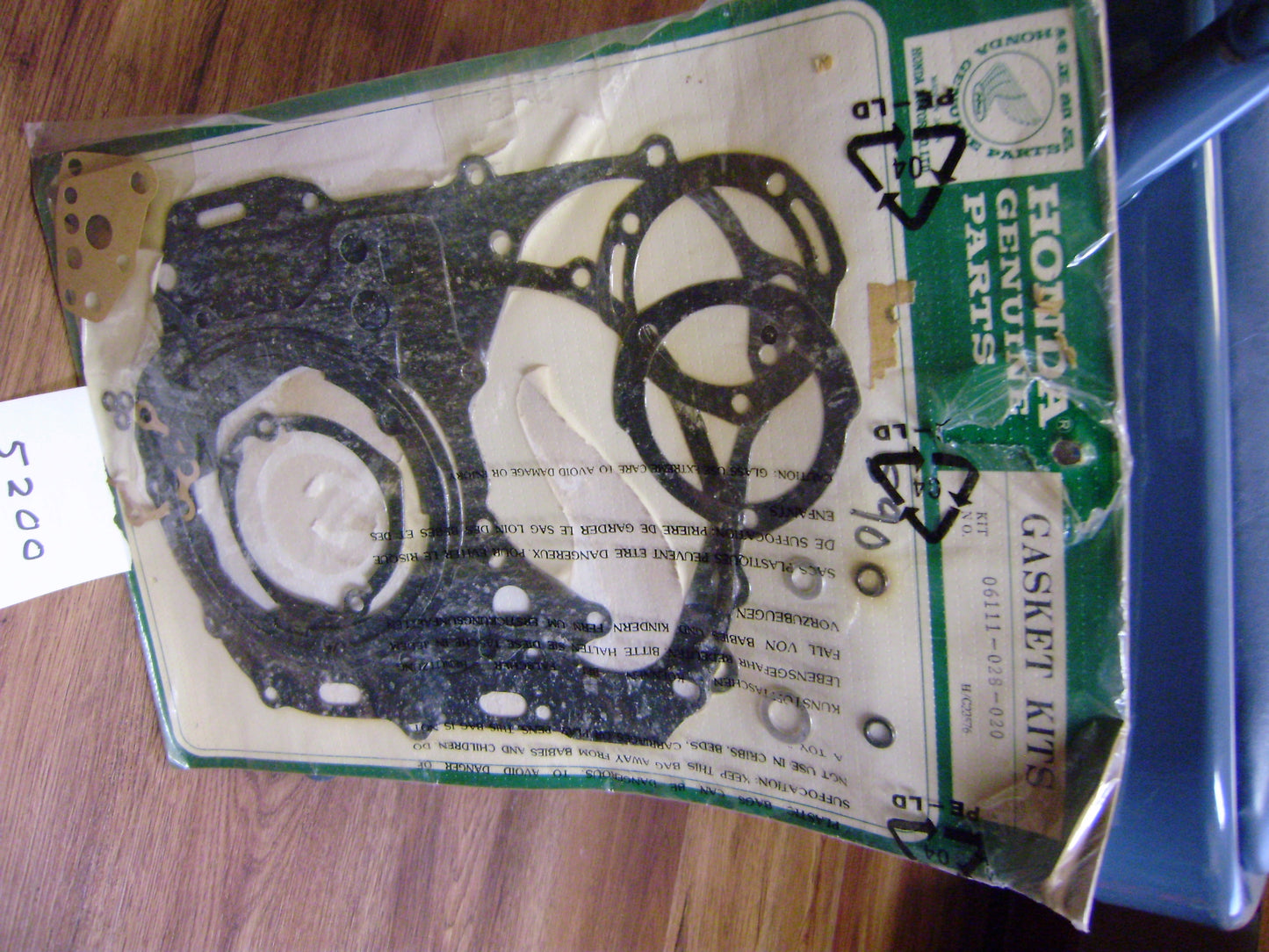 Honda Super 90 CL90 Gasket Kit 06111-028-020 OEM Original my sku 5200