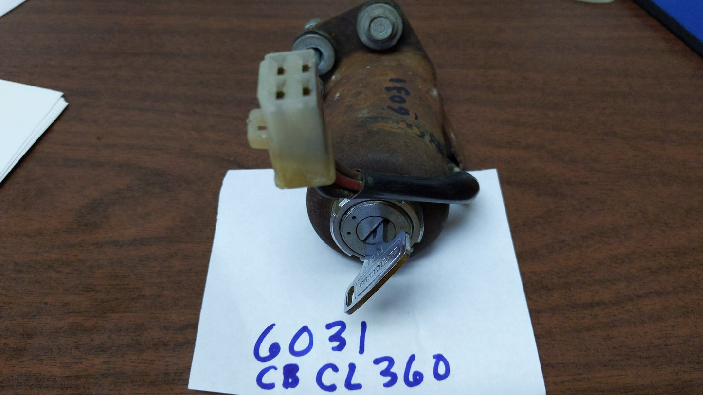 Honda CB360 CL360 Ignition Switch with key sku 6031
