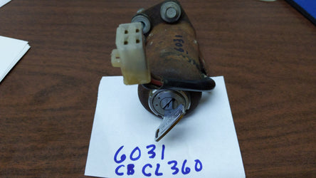 Honda CB360 CL360 Ignition Switch with key sku 6031