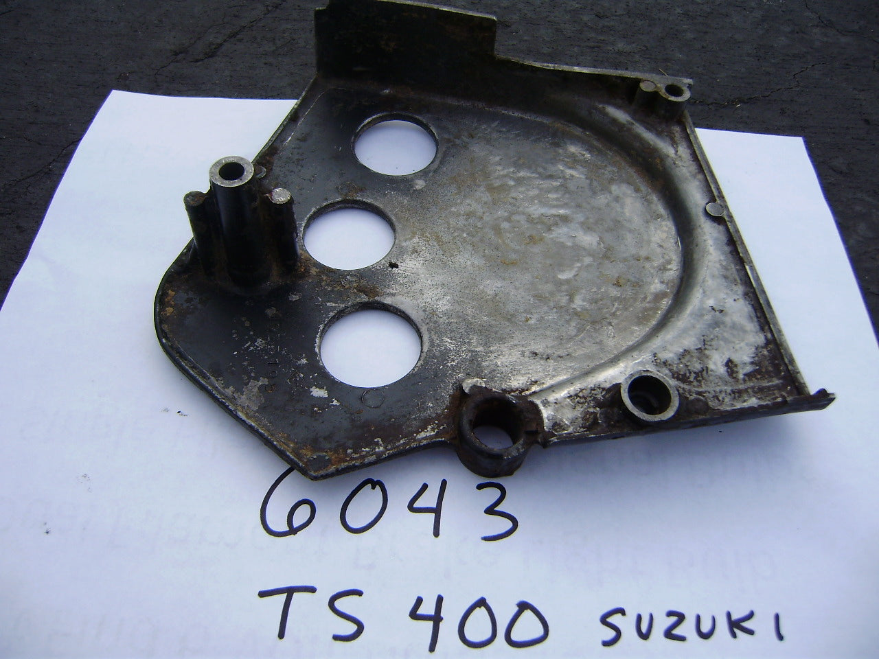 Suzuki TS400 Sprocket Cover sku 6043