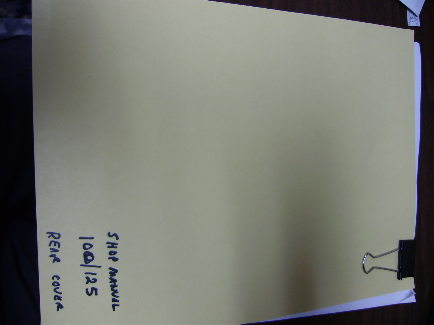 Honda Motorcycle Shop Manual 100/125 All models sku 6146