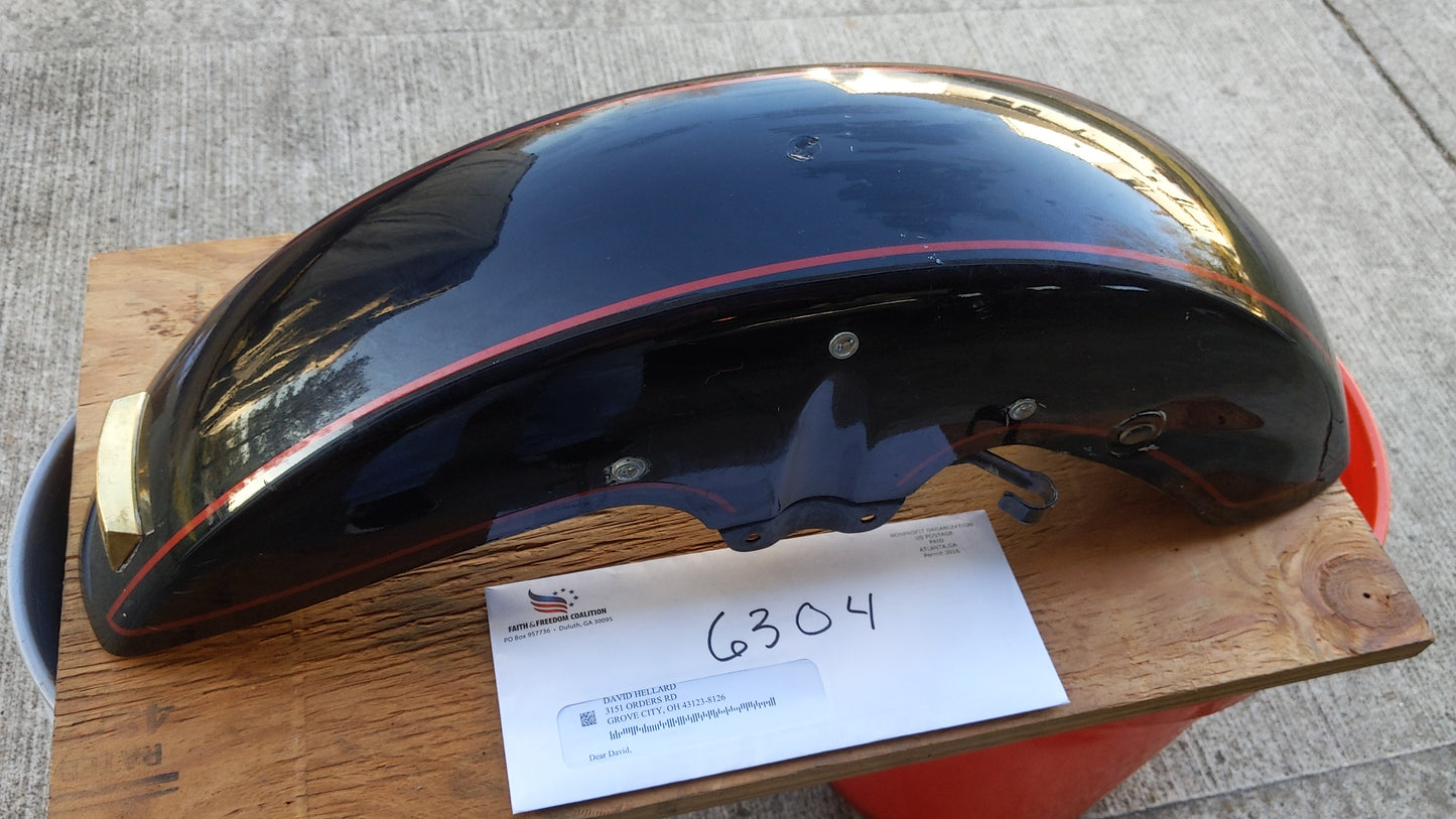 Honda GL1200 Goldwing Front Fender  Black 61100-MG9-000 sku 6304