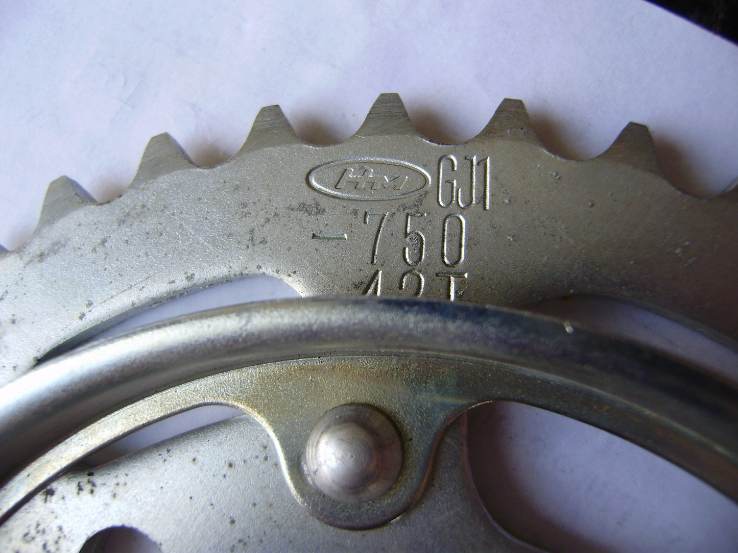 Honda NOS OEM Rear Sprocket 42T 428 chain 3 Bolt pattern HM 750 sku 6322