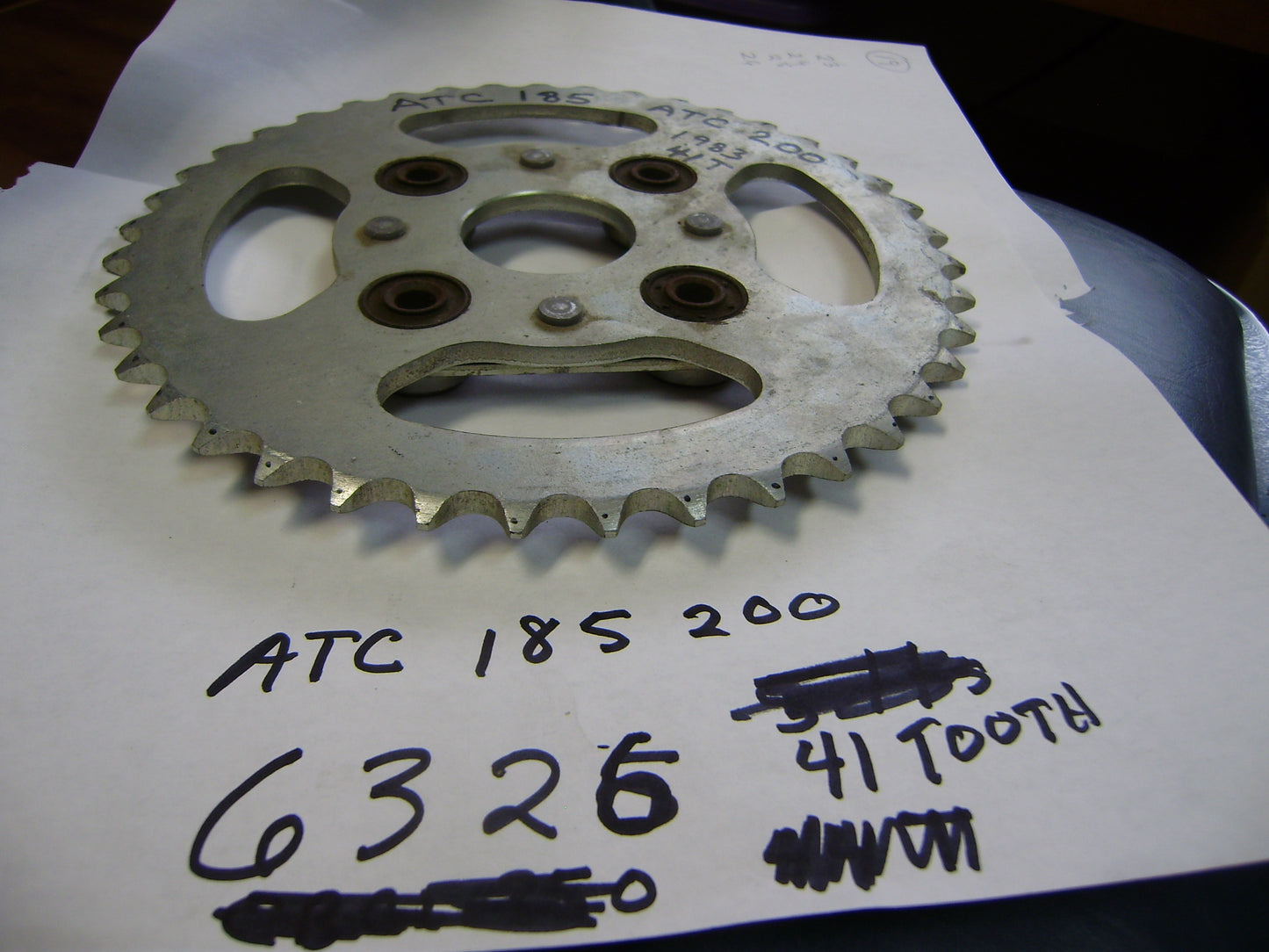 Honda ATC 185 ATC 200 Rear Sprocket 41T 520 chain 4 bolt pattern my sku 6326
