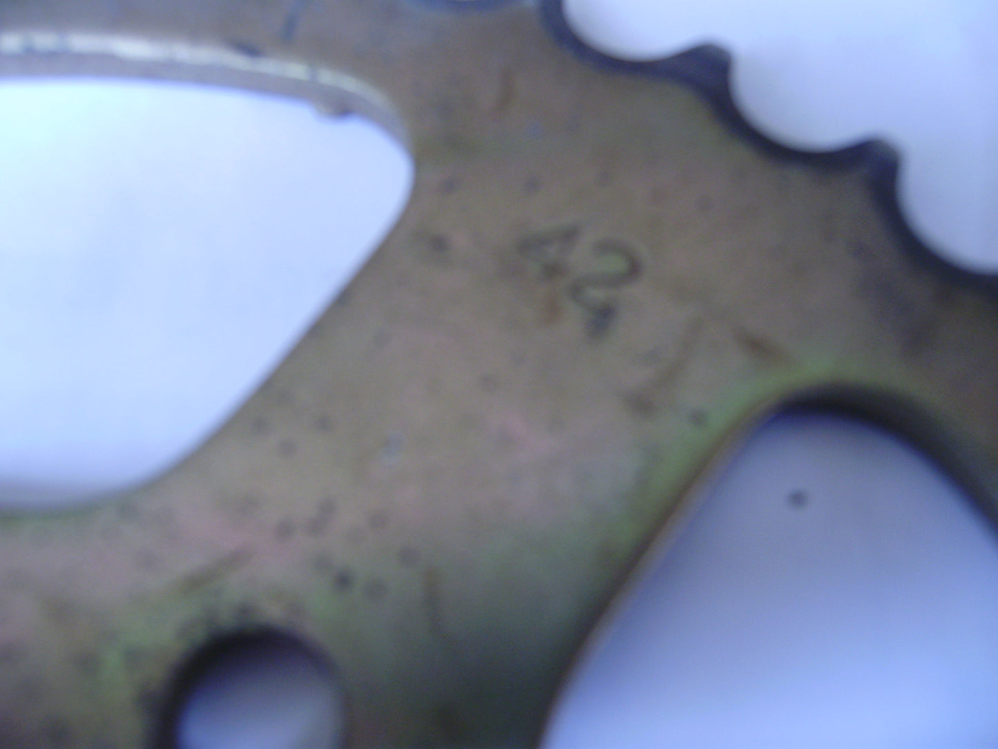 Yamaha YTM 200 42T 520 chain 4 bolt pattern NOS Rear Sprocket sku 6335