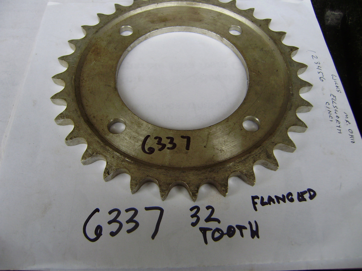 Honda Unknown NOS 32T 530 chain 4 Bolt Rear Sprocket sku 6337