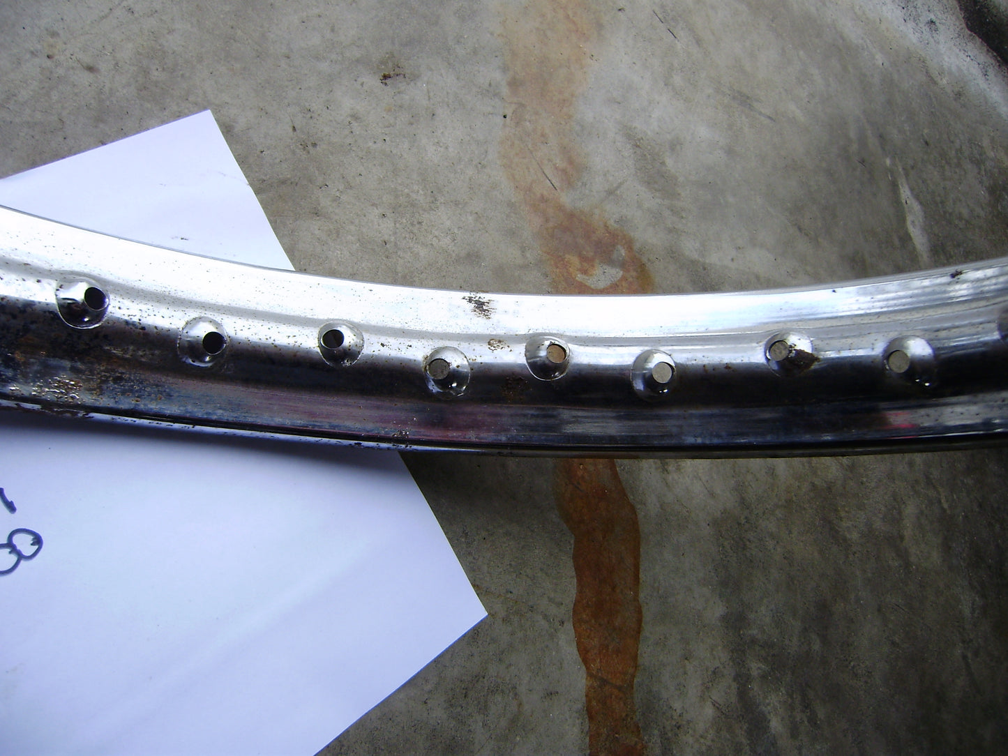 Honda OEM NOS18" Rim Fit CB CL175 and others  44701-235-003 my sku 6358