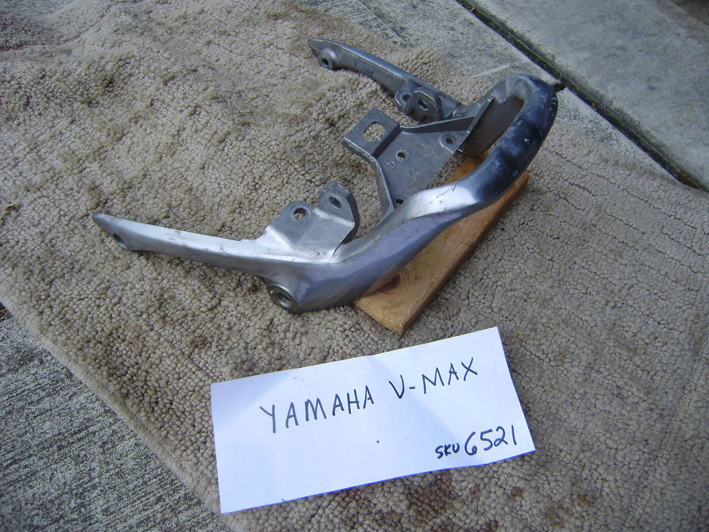 Sold ebaya 6/3/21 Yamaha V Max Seat Rail Grab Rail 1FK00 Y-1 sku 6521