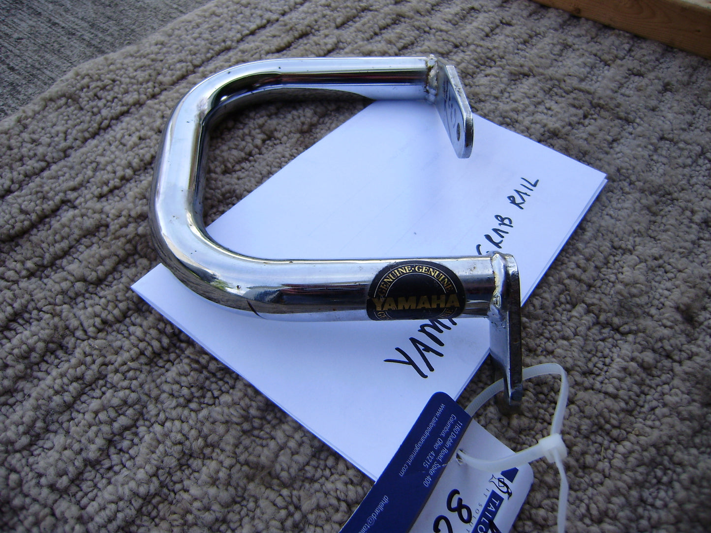 Yamaha OEM grab bar sku 6528