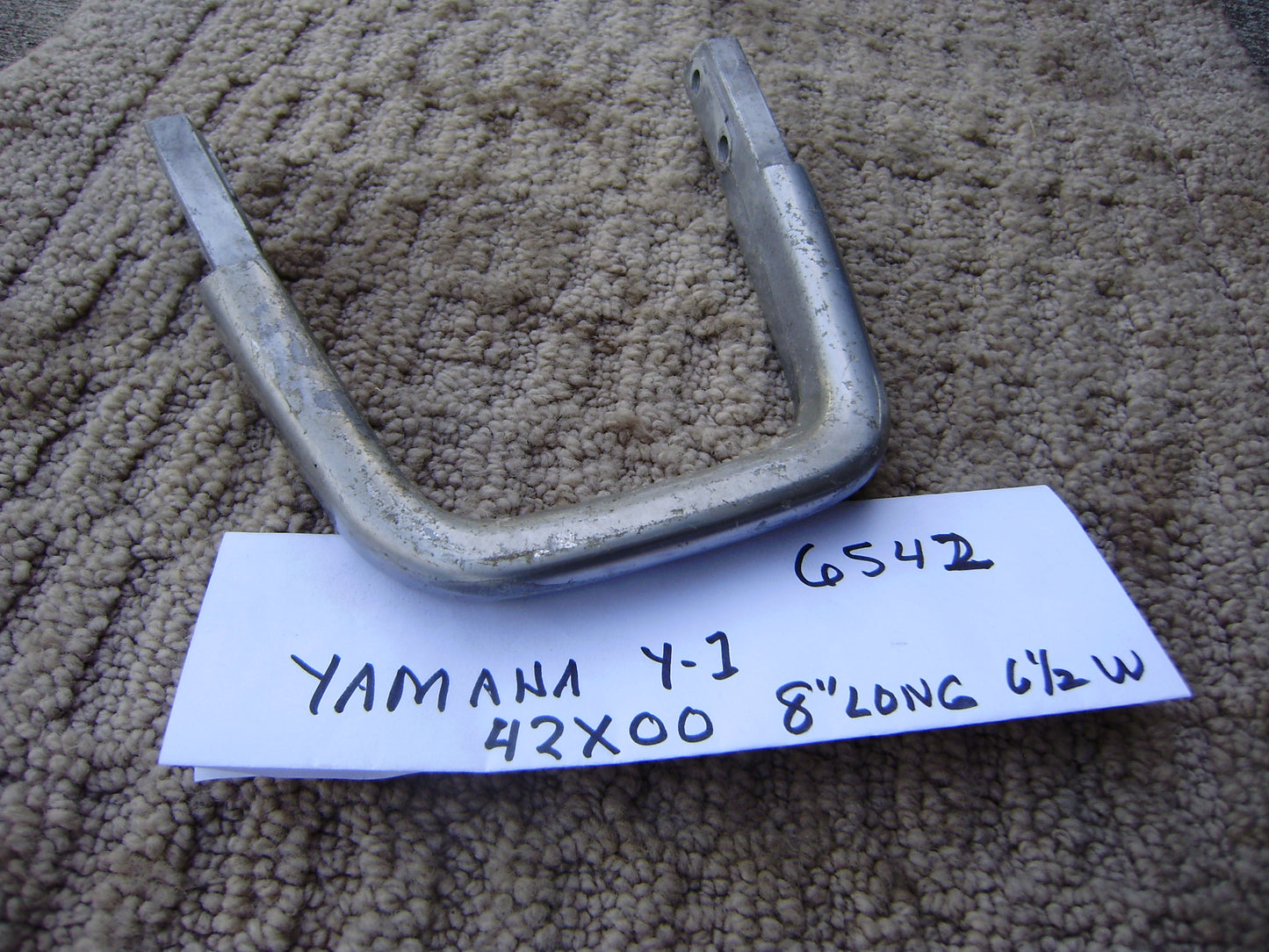 Yamaha Seat Rail Grab Rail sku 6542