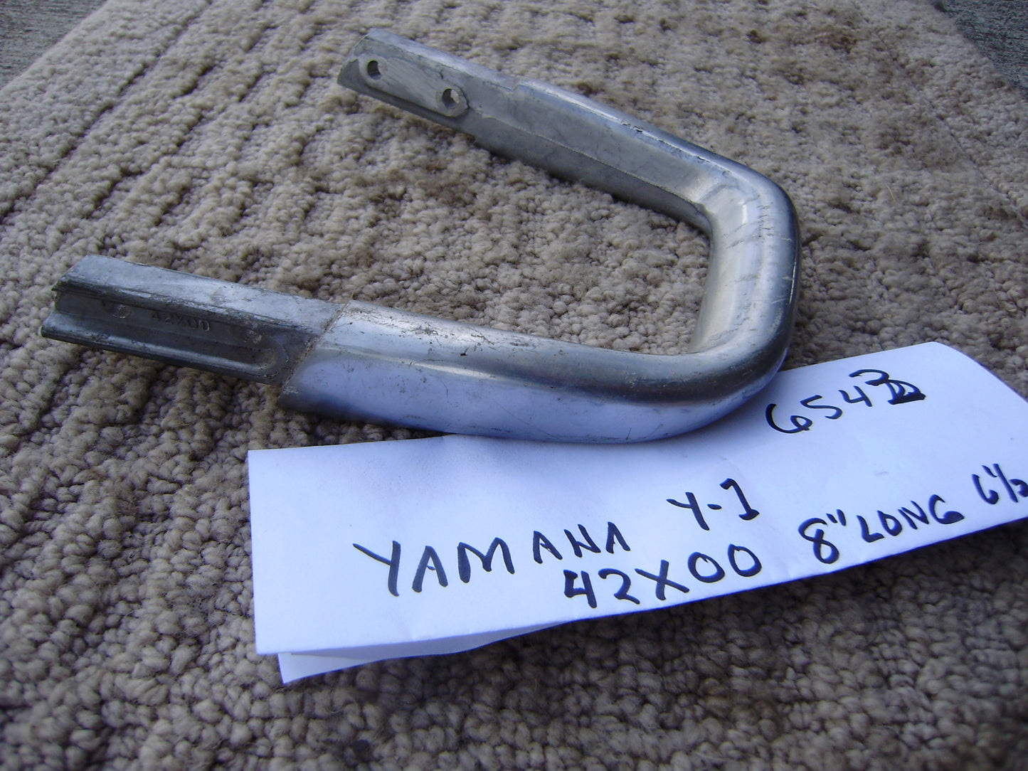 Yamaha Seat Rail sku 6543