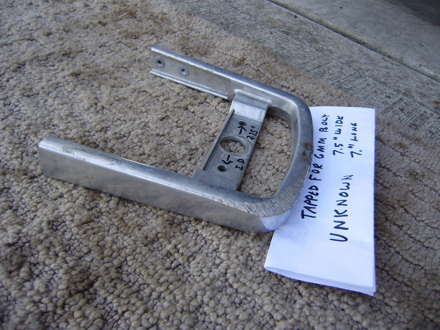 Unknown Seat Rail sku 6544