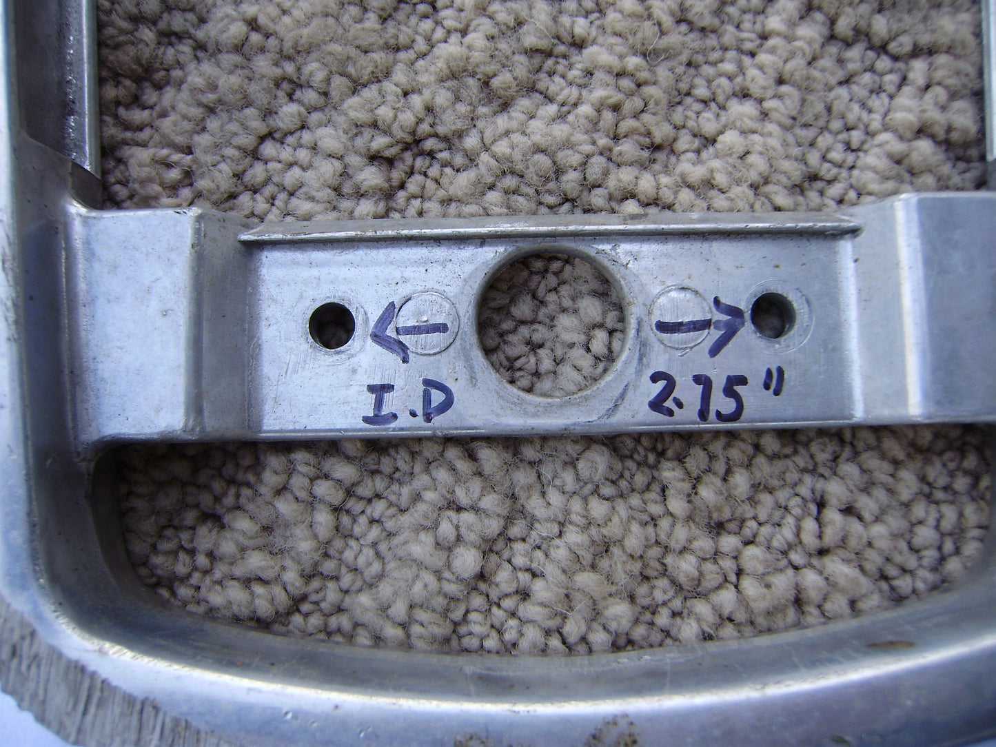Unknown Seat Rail sku 6544