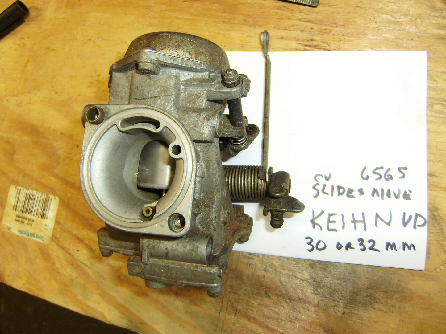 Keihin 32mm CV Carburetor  sku 6565