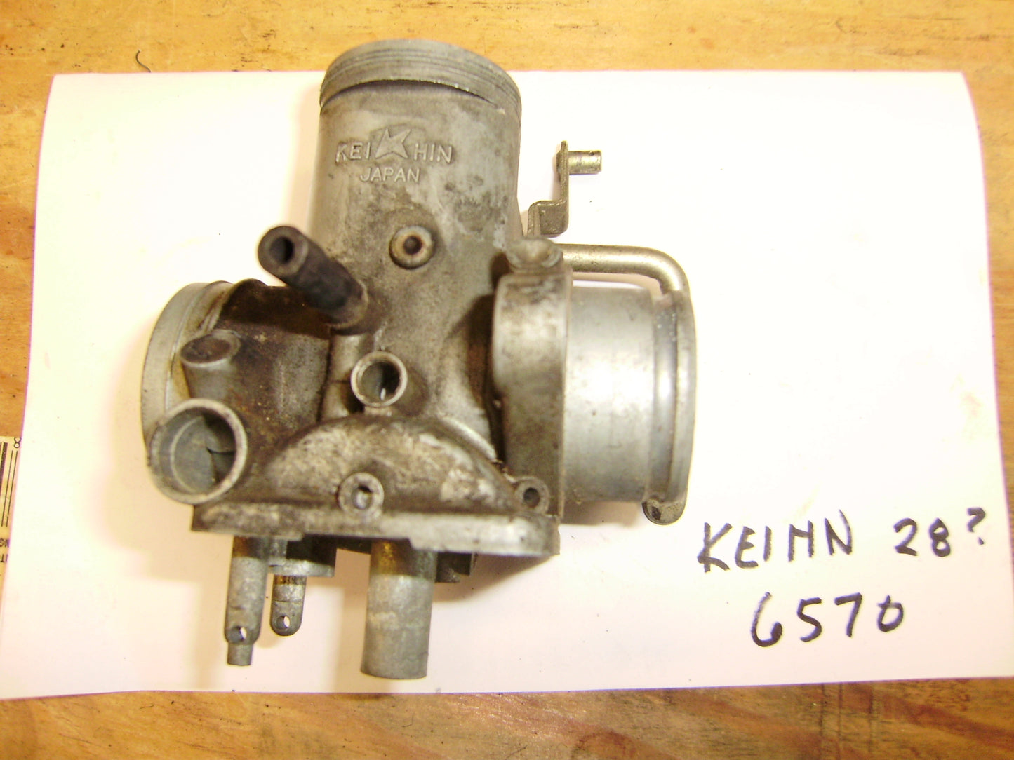 Keihn Carburetor Body for parts sku 6570