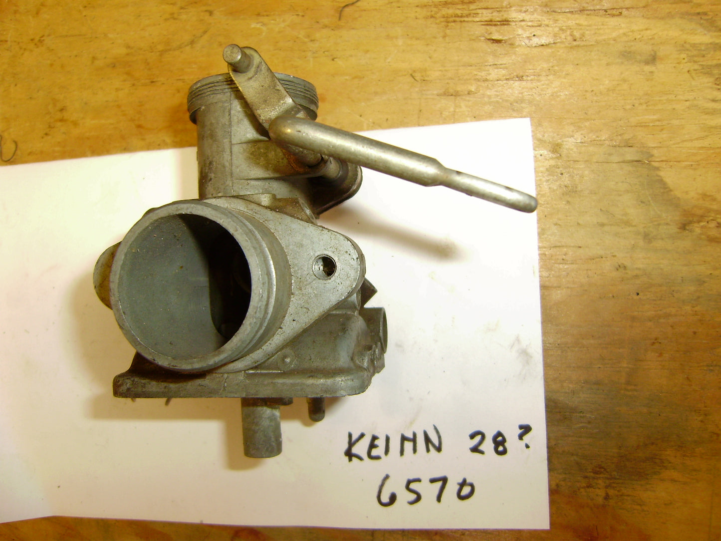 Keihn Carburetor Body for parts sku 6570