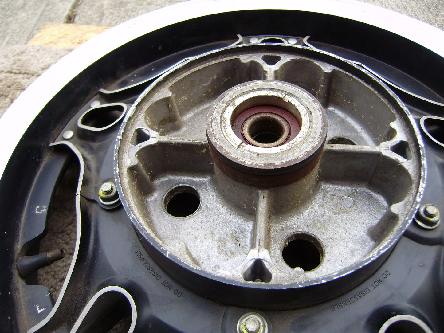 Honda NOS MT16 X2.50  Rear Wheel rim sku 6588